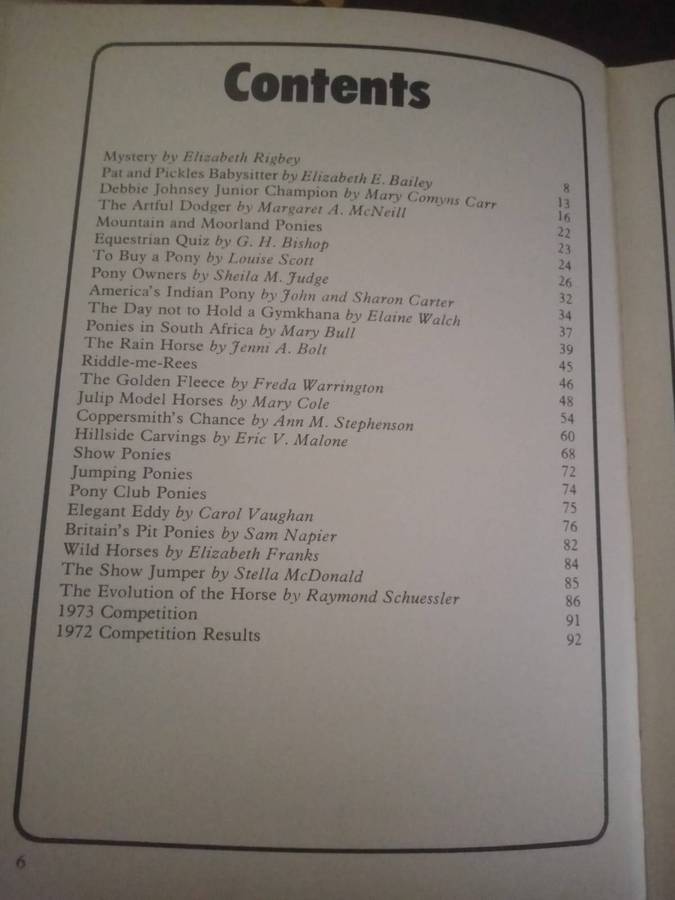 Pony Magazine Annual 1973