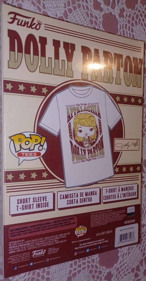 Funko Pop! Boxed Tee: Dolly Parton -L