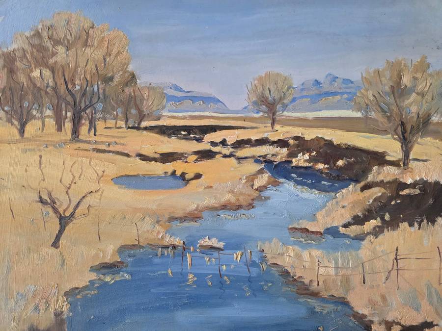 Phillip Terblanche Oil on board