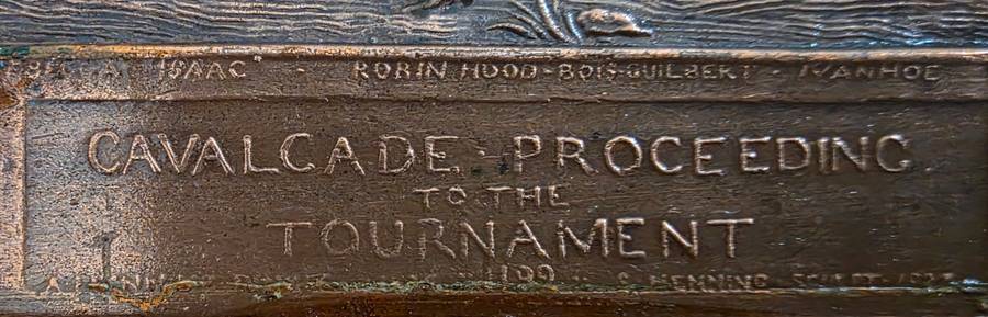 19Th Century Very Rare Coper Ingraved plagues. The Canterbury Tales & Cavalade Proceeding Robin Hoo