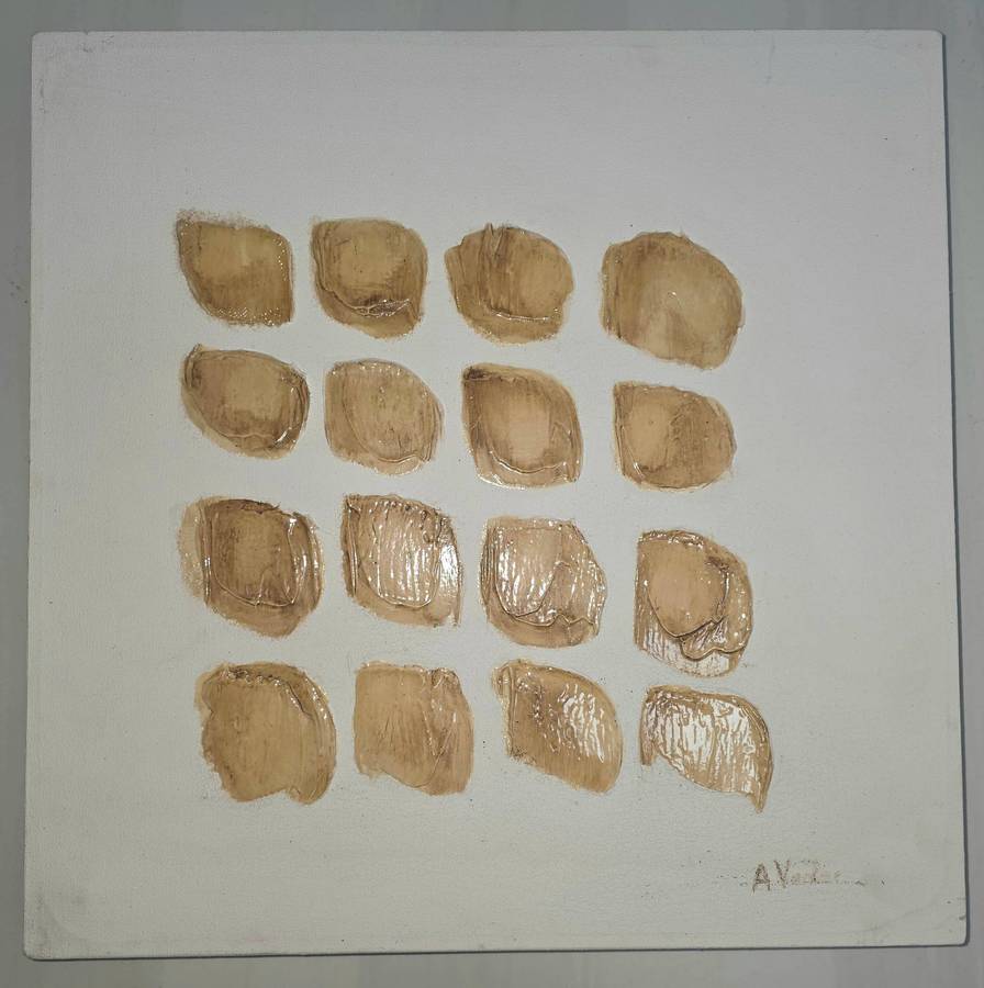 Alet Venter - Abstract Trytich 3 x Mixed Midia Paintings R28 000.00