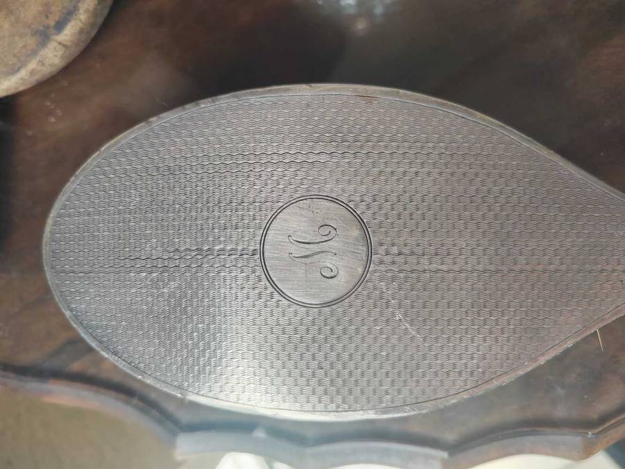 Silver Halmarked heavy Brush 209 grams