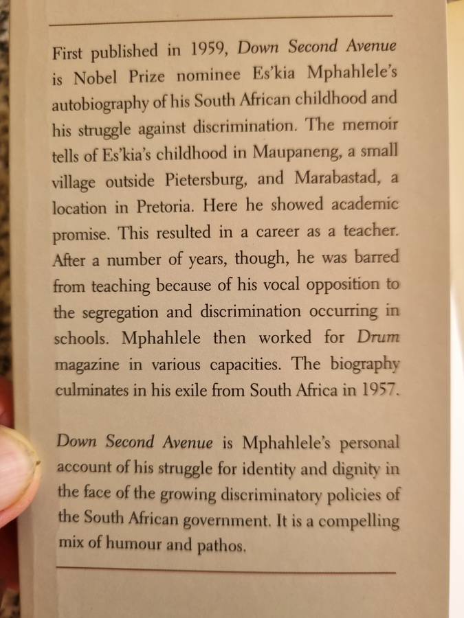 ES'KIA MPHAHLELE DOWN 2nd AVENUE ( Eskia )