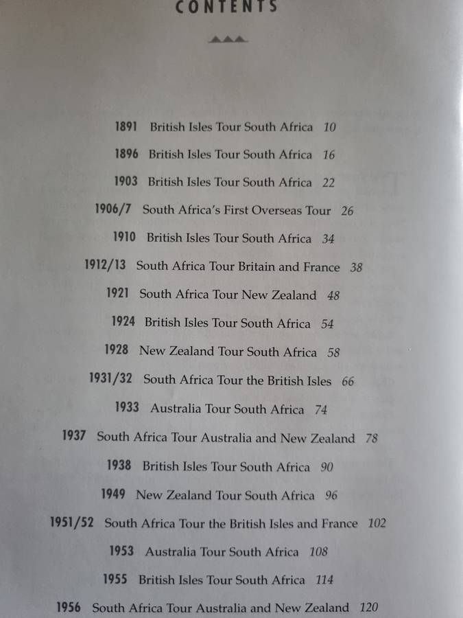 SPRINGBOK RUGBY An Illustrated History Proud Story  SA Rugby 1891 -1995 World Cup Chris Greyvenstein