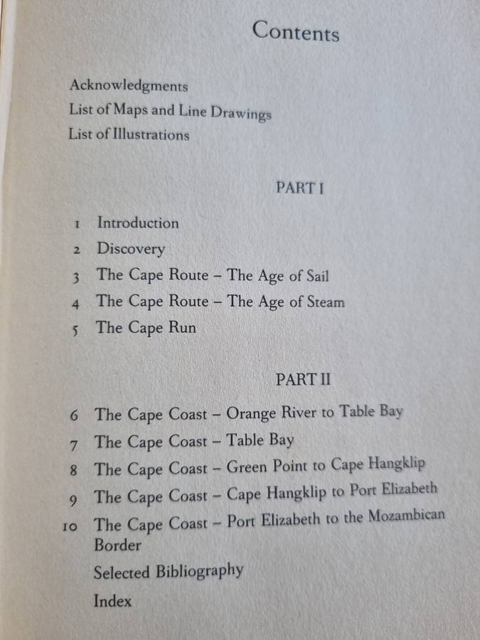 The Cape of Good Hope A Maritime History ROBIN KNOX JOHNSTON with Maps ( including shipwrecks )