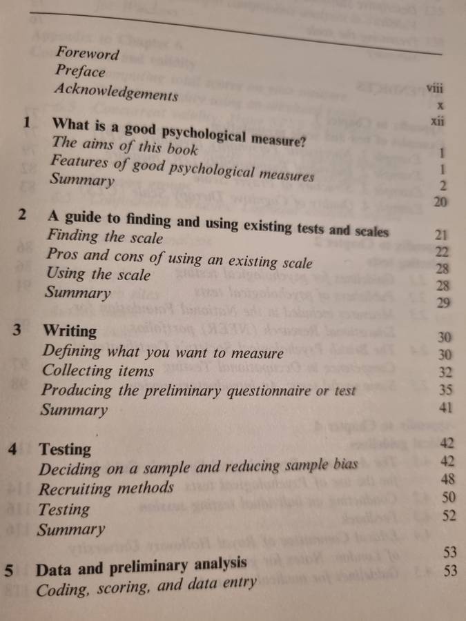 An Introduction to PSYCHOLOGICAL TESTS and SCALES KATE MIRIAM LOEWENTHAL 2nd Edition 2004