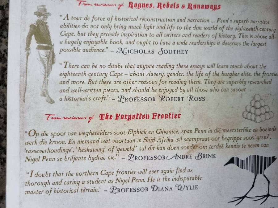 MURDERERS MISCREANT'S & MUTINEERS Early Colonial Lives NIGEL PENN ( 18 & 19th centuries  Cape Town