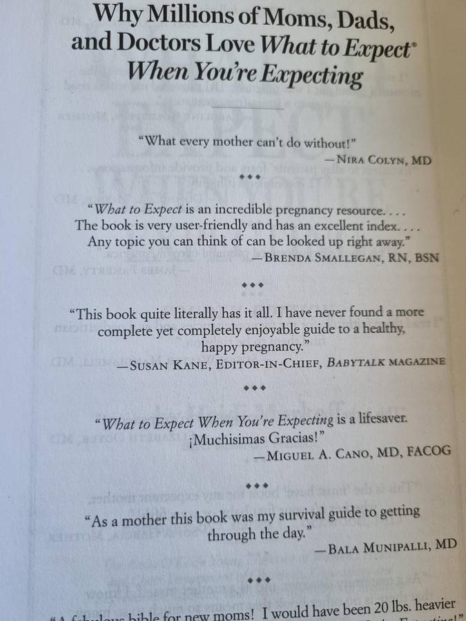 WHAT TO EXPECT WHEN YOU'RE EXPECTING by HEIDI MURKOFF 4th Ed. Completely Revised ( Pregnancy )