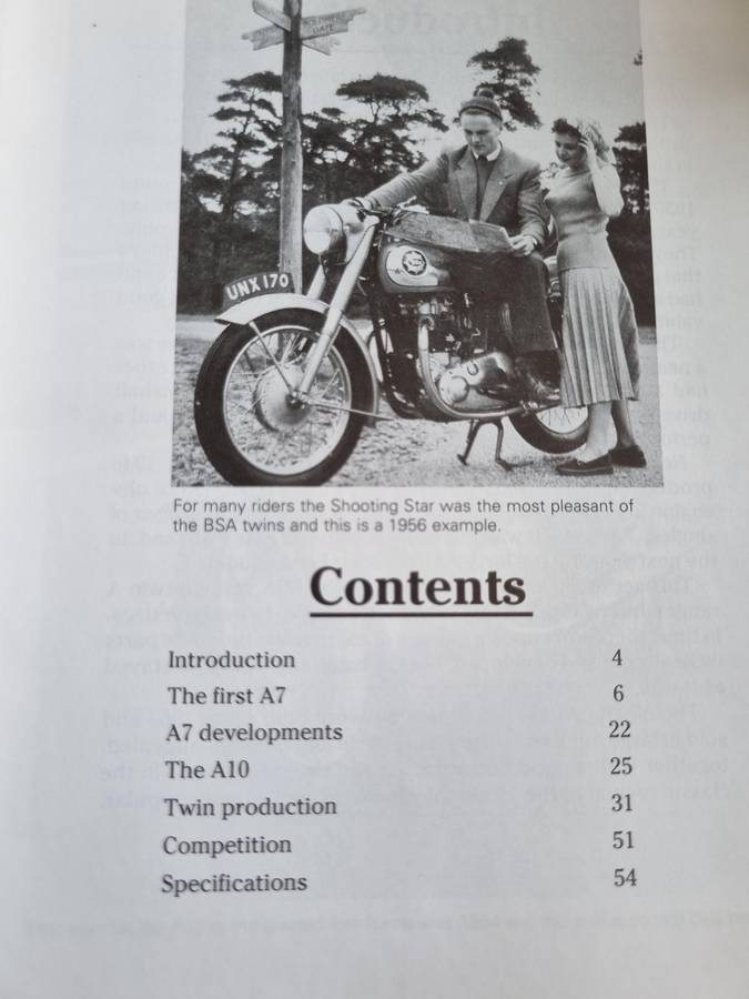 BSA A7/A10 Twins, All Models, 1946-1963 ( Motorcycle Monographs No. 4 ) ROY BACON