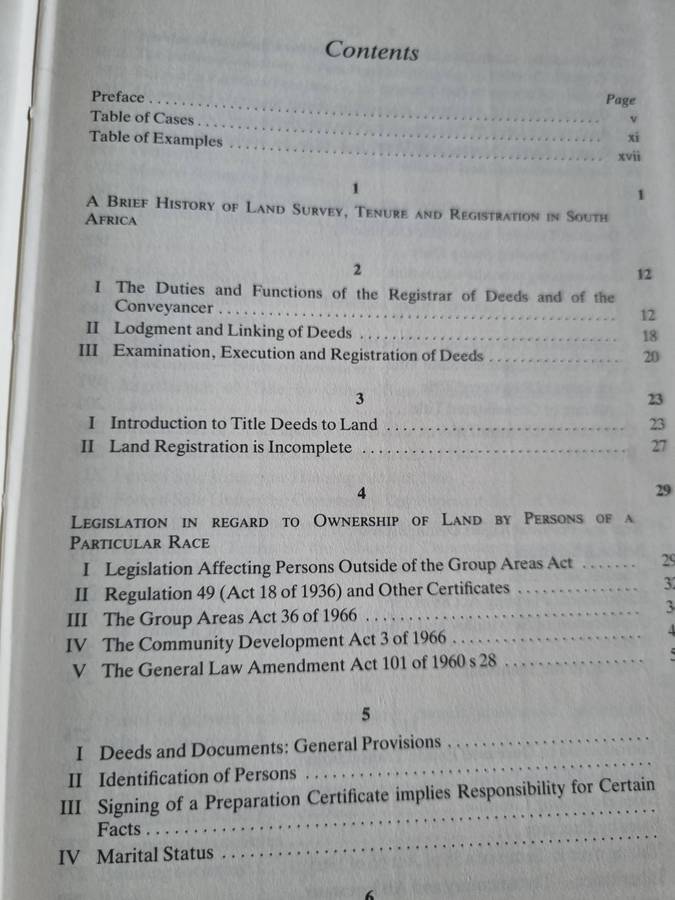 CONVEYANCING IN SOUTH AFRICA R J M JONES Third Edition ( Law )