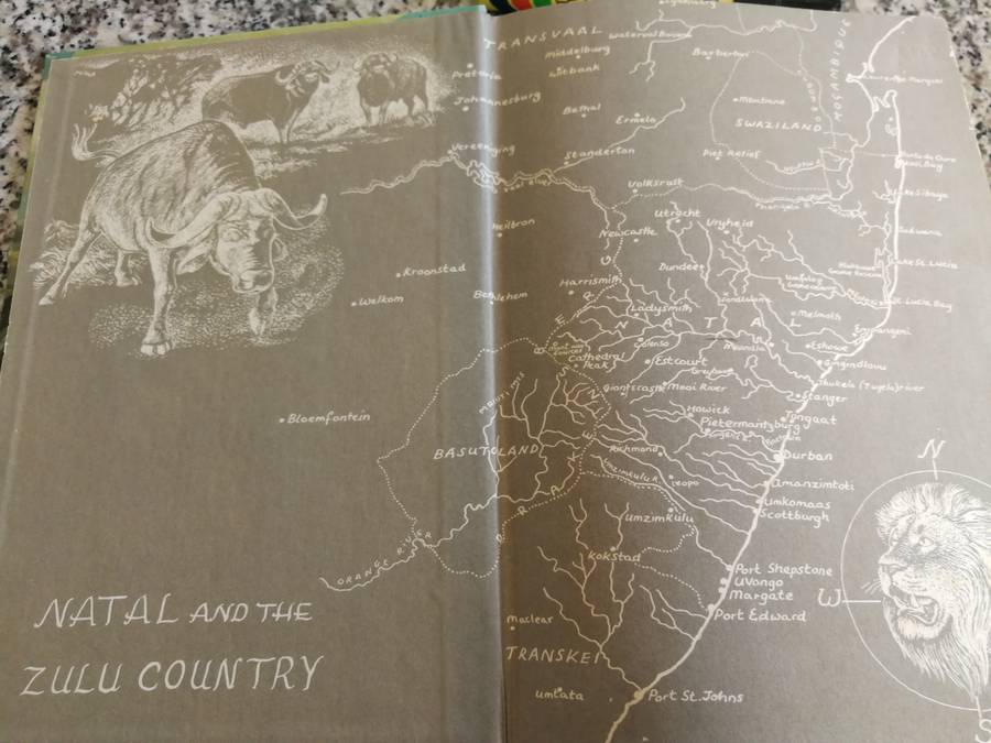 NATAL AND ZULU COUNTRY T V BULPIN First Edition 2nd Impression 1972 Hardcover
