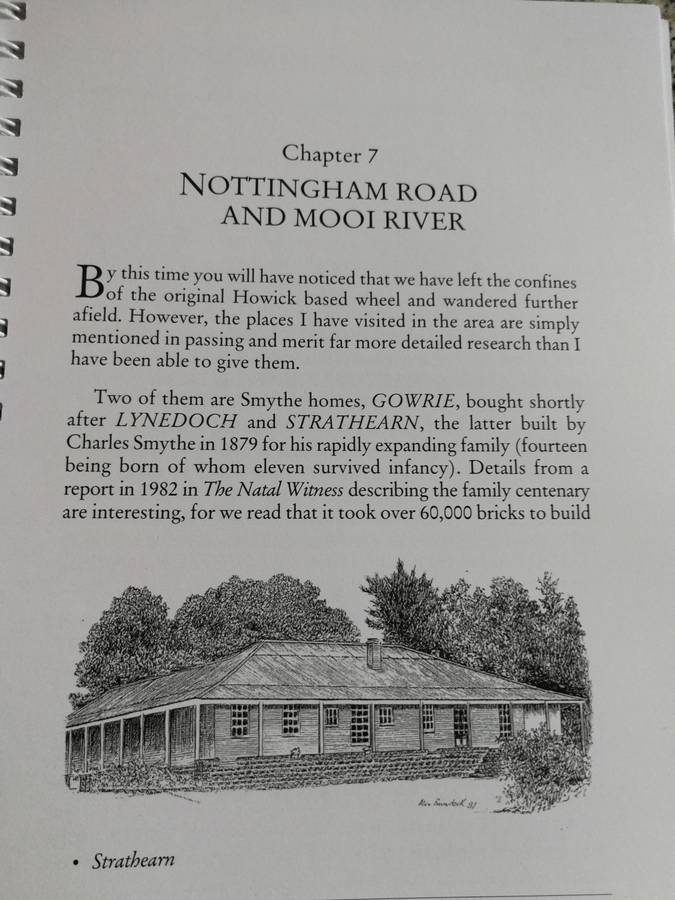 CHIMNEYS IN THE CLOUDS D N DORNING New Ed. Overview of many of the historic buildings KZN Midlands