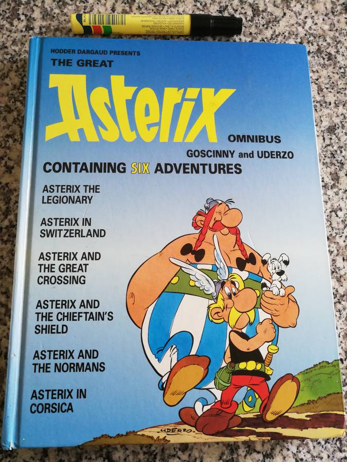THE GREAT ASTERIX OMNIBUS CONTAINING SIX ADVENTURES ( includes 6 books )