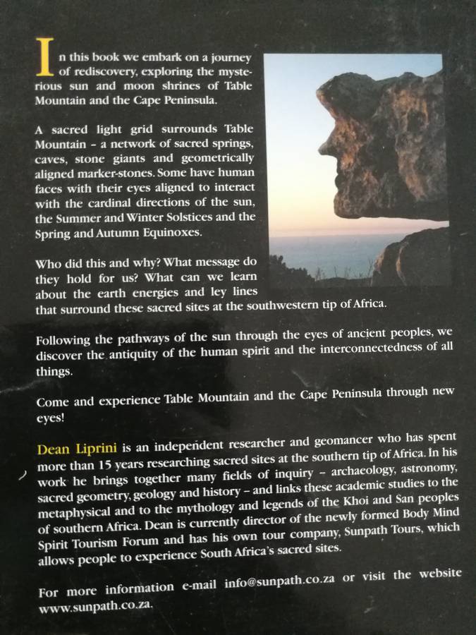 PATHWAYS OF THE SUN DEAN LIPRINI Unveiling the Mysteries of Table Mountain & Beyond Cape Town