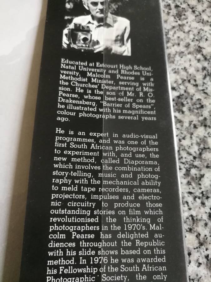 A CAMERA IN QUATHLAMBA Photographing  the Drakensberg  M L PEARSE  ( Mountains )