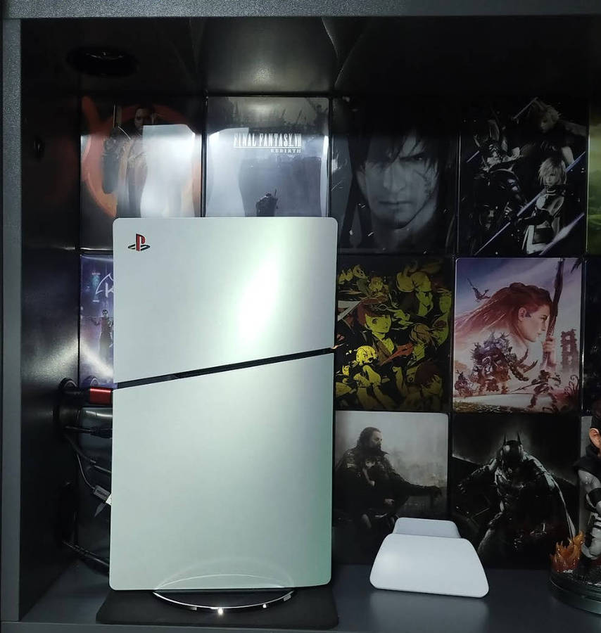 PS5 Slim CHROMA PEARL Covers (NEW/SEALED)