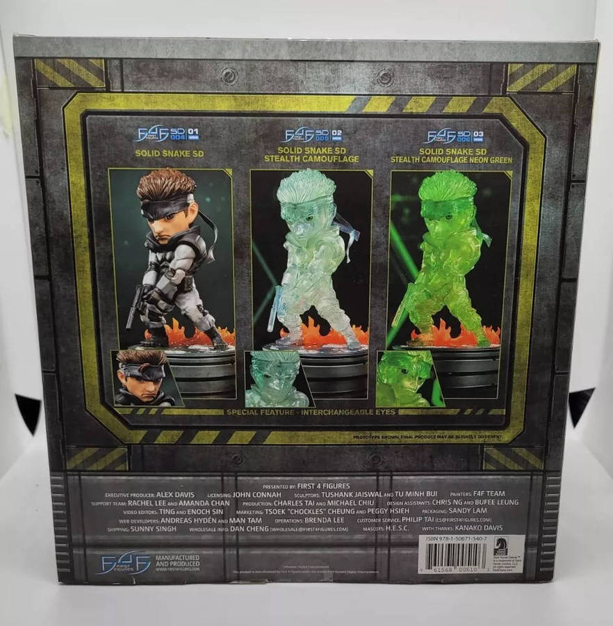 First4Figures - Metal Gear Solid / Solid Snake PVC Figure