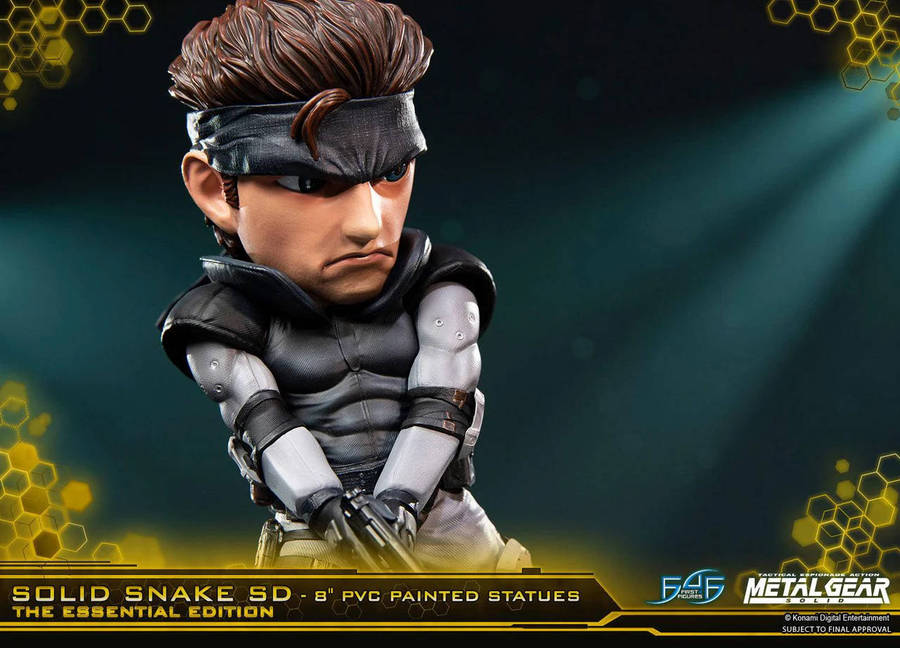 First4Figures - Metal Gear Solid / Solid Snake PVC Figure