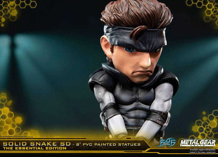 First4Figures - Metal Gear Solid / Solid Snake PVC Figure
