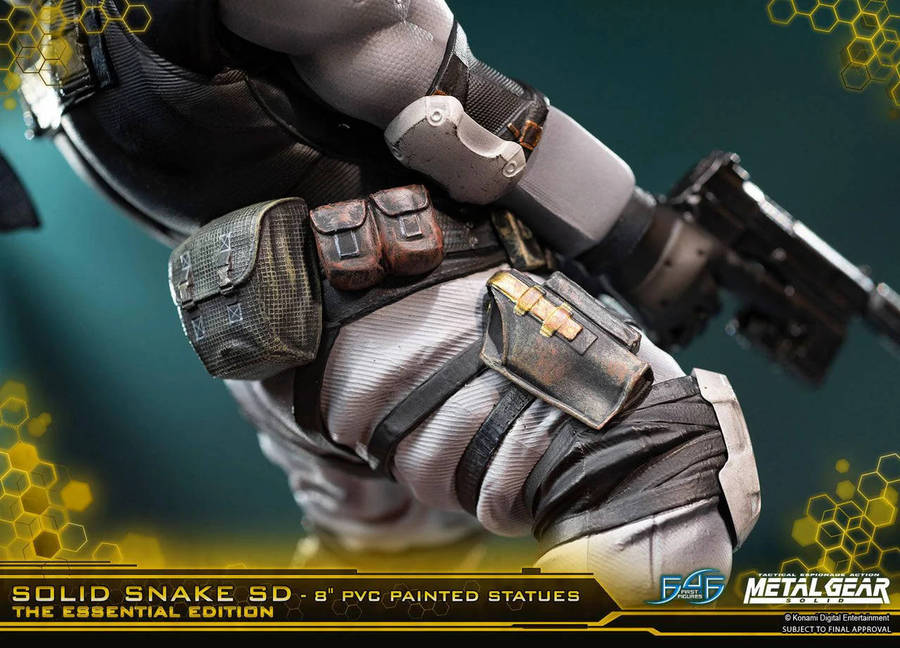 First4Figures - Metal Gear Solid / Solid Snake PVC Figure