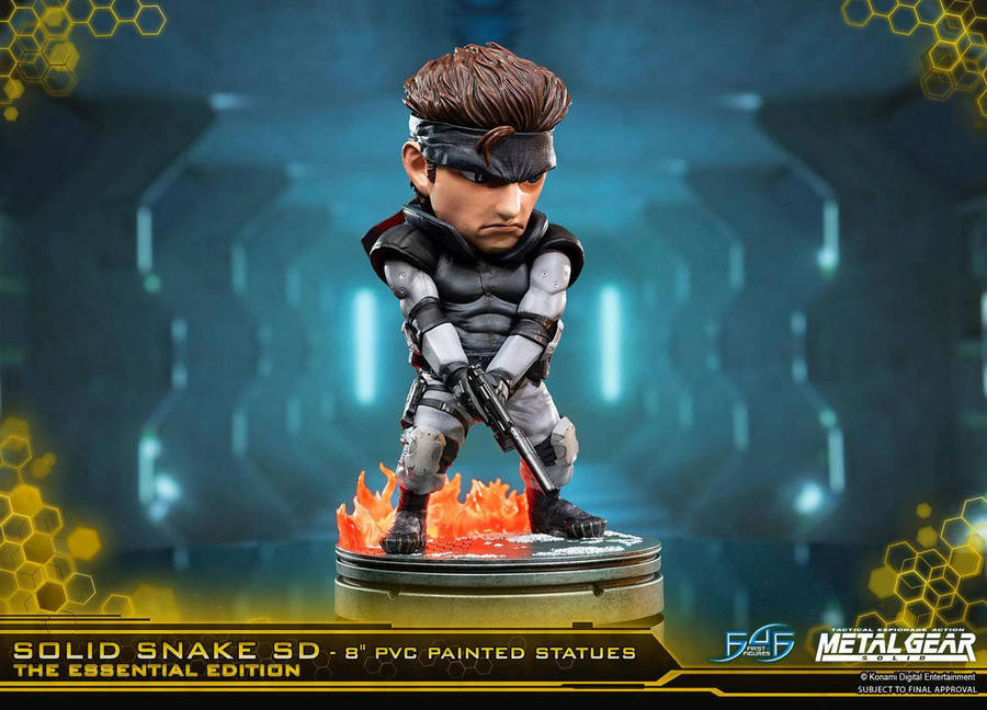 First4Figures - Metal Gear Solid / Solid Snake PVC Figure