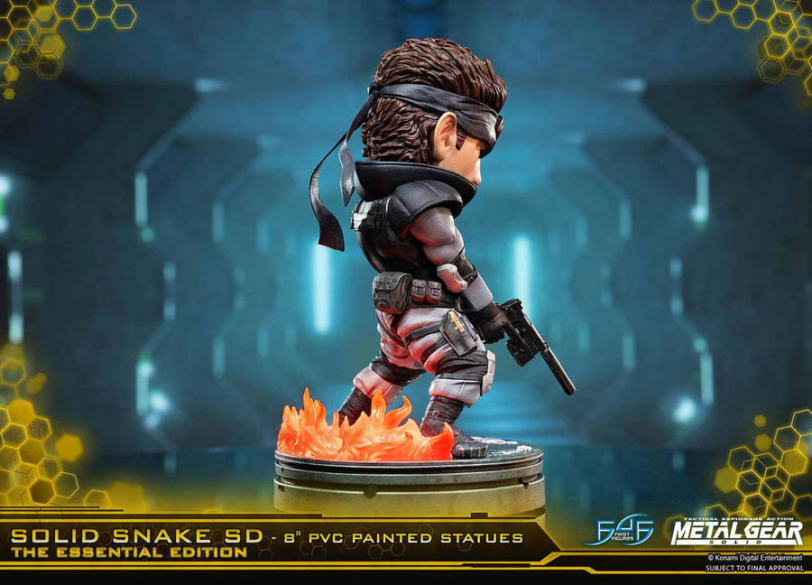 First4Figures - Metal Gear Solid / Solid Snake PVC Figure