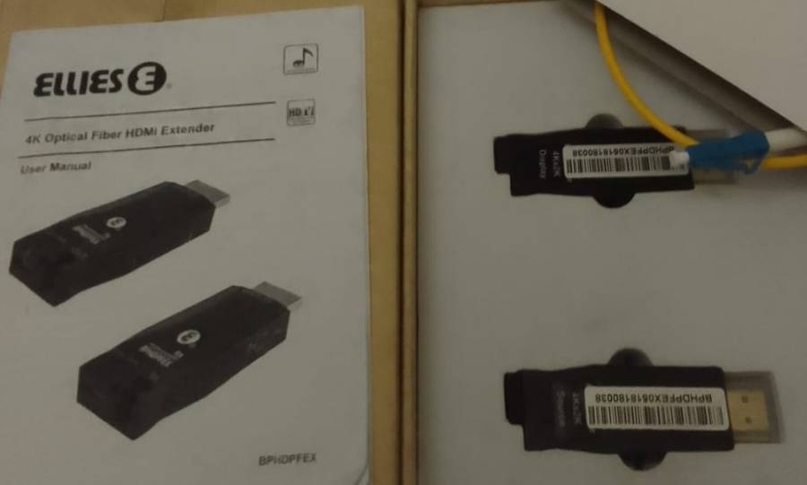 4k optical fiber HDMI extender