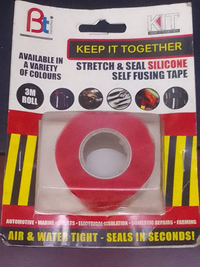 Stretch & Seal Silicone Self Fusing Tape (3 metres)