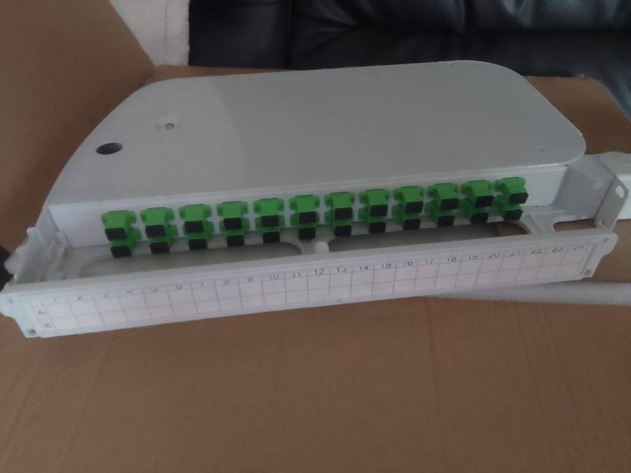 Fibre Rotary Patch Panel 2 x 24 way