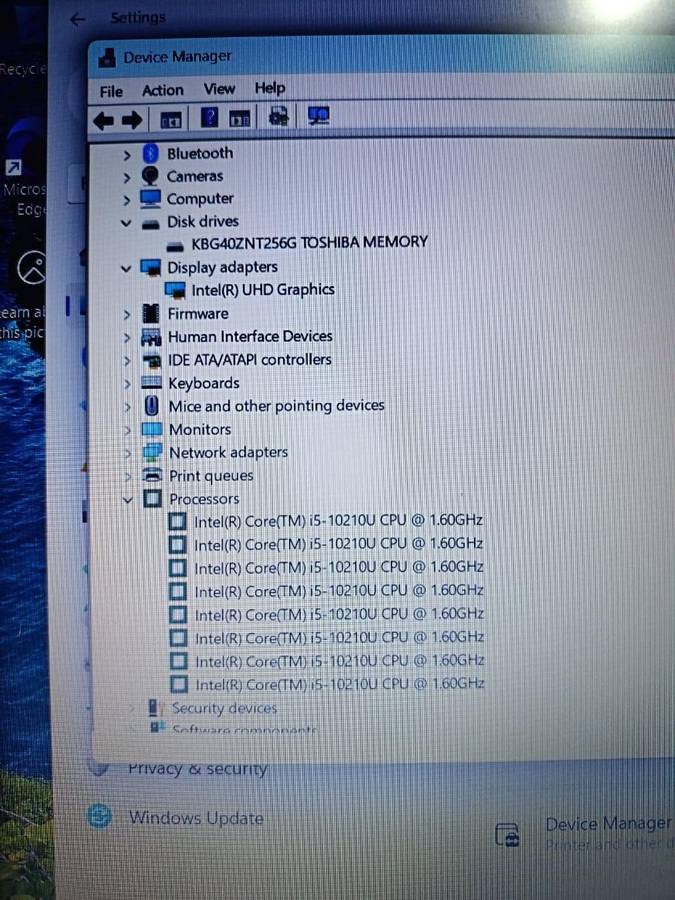 Lenovo ThinkPad E15 i5 10th generation - Laptop