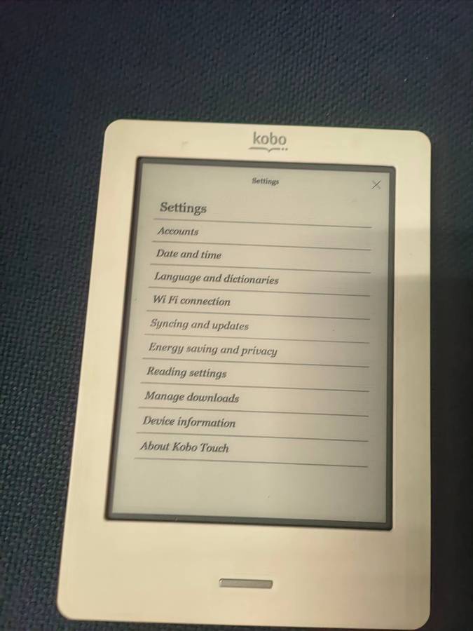 Kobo Touch N905 - EREADER