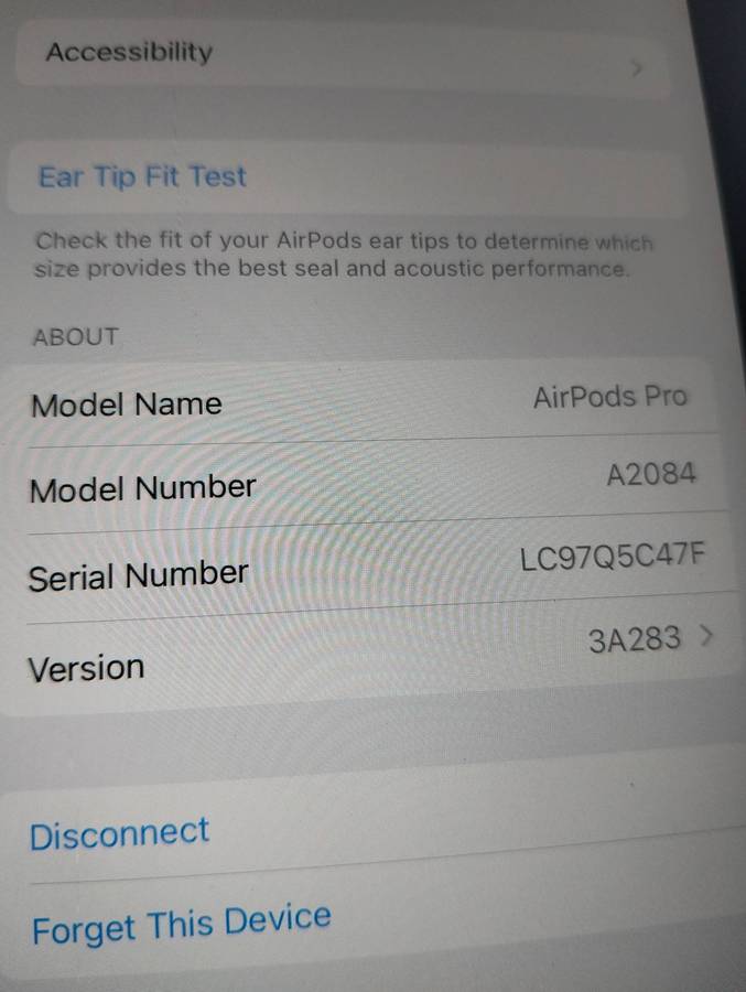 AirPods Pro Model A2084 - Original