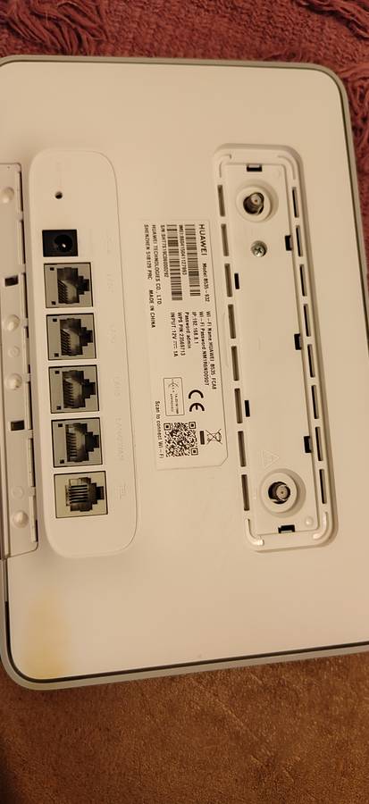 Latest Huawei 4G Router 3 Pro model B535 (It take a SIM CARD) up 64 users