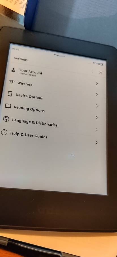 Amazon Kindle Paperwhite  7th Generation 6inch 4GB