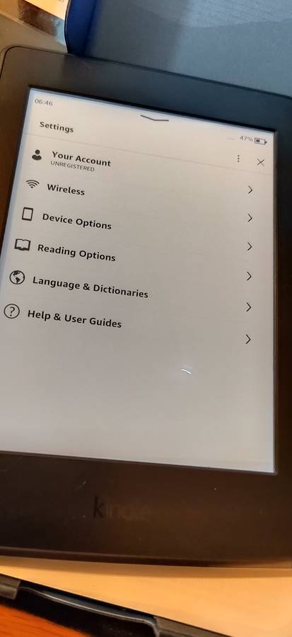 Amazon Kindle Paperwhite  7th Generation 6inch 4GB