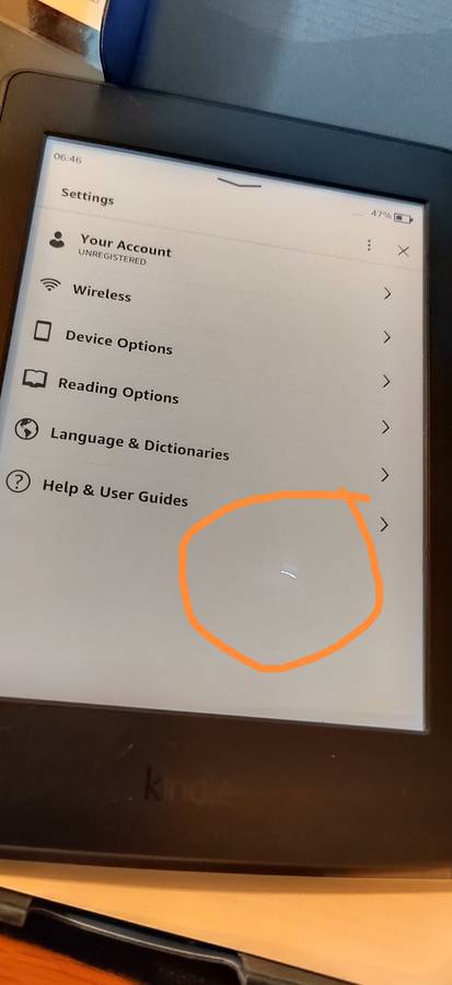 Amazon Kindle Paperwhite  7th Generation 6inch 4GB