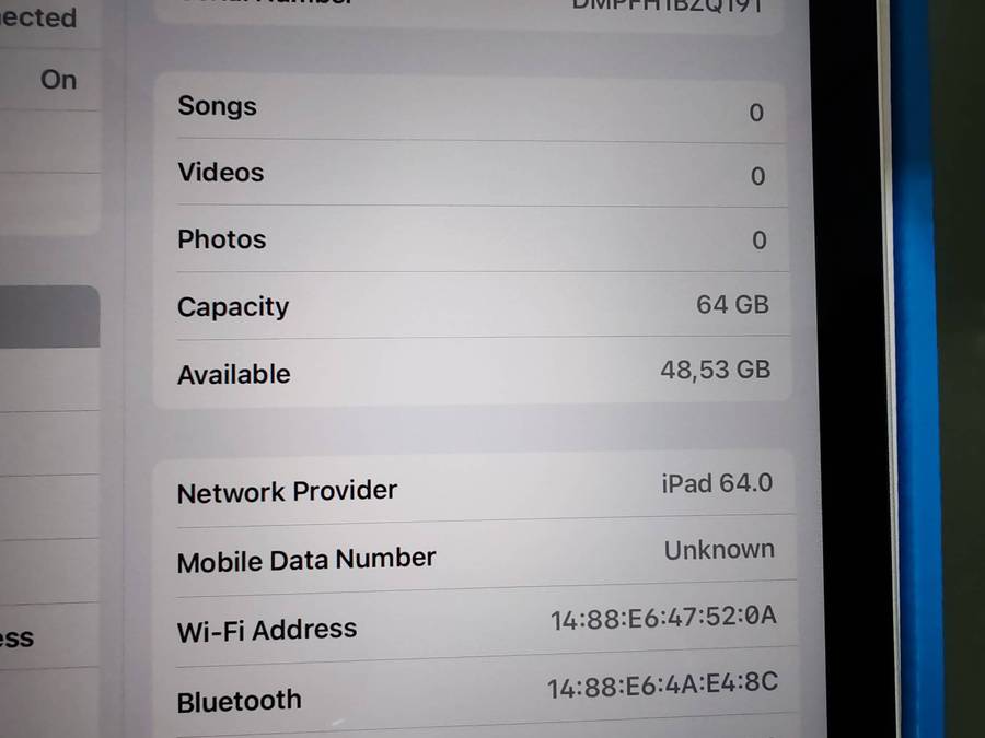 IPad Air 4th gen A2072 64GB