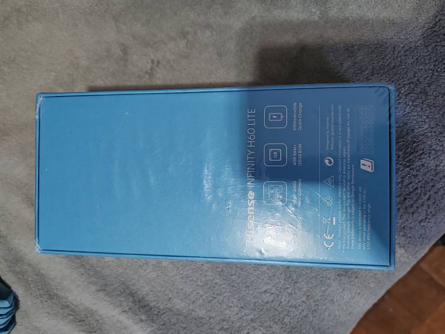 Hisense Infinity H60 Lite 128GB  - Blue Brand New Sealed