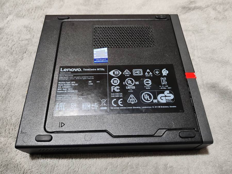 Lenovo ThinkCentre M720q i5 8th gen Ref2