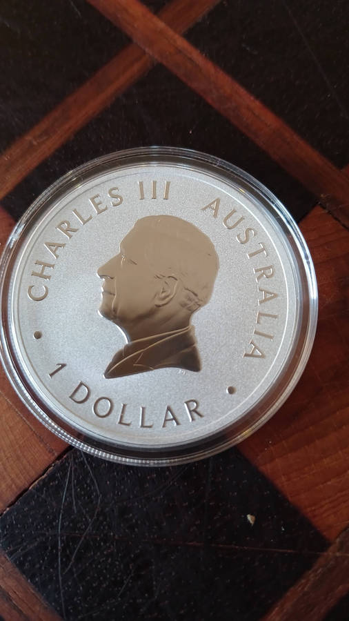 125th anniversary Perth mint 1 oz  silver bullion