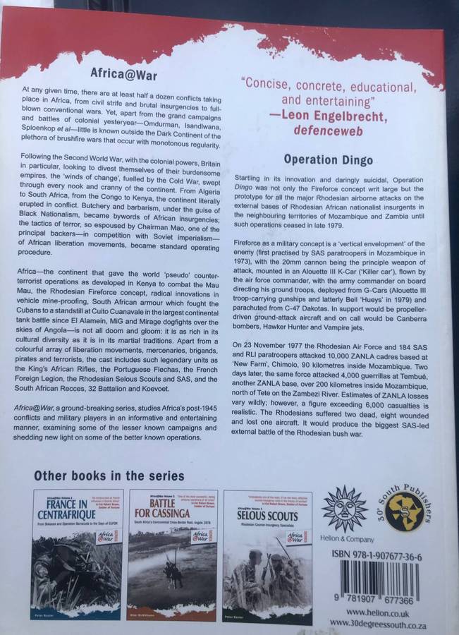 Operation Dingo , Rhodesian Raid on Chimiio and Tembué - Africa @War series 1