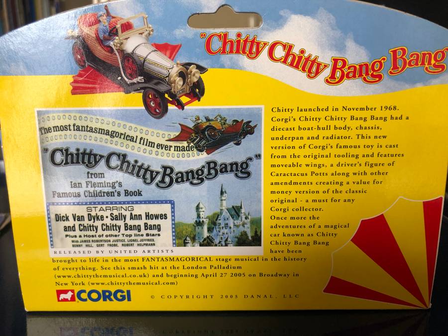 Corgi Chitty Chitty Bang Bang