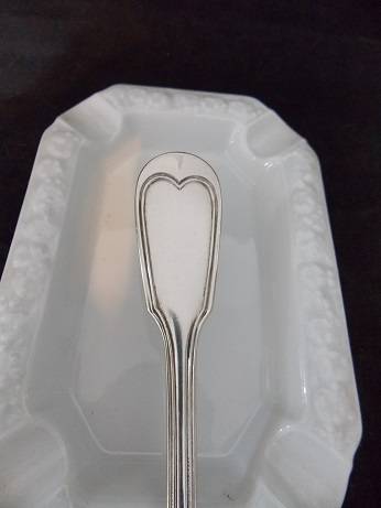 Silver Christofle Serving Spoon
