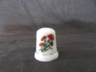 Collection of Eight Porcelain Thimbles
