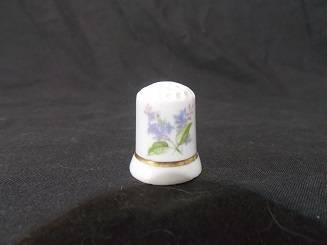 Collection of Eight Porcelain Thimbles