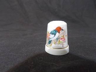 Collection of Eight Porcelain Thimbles