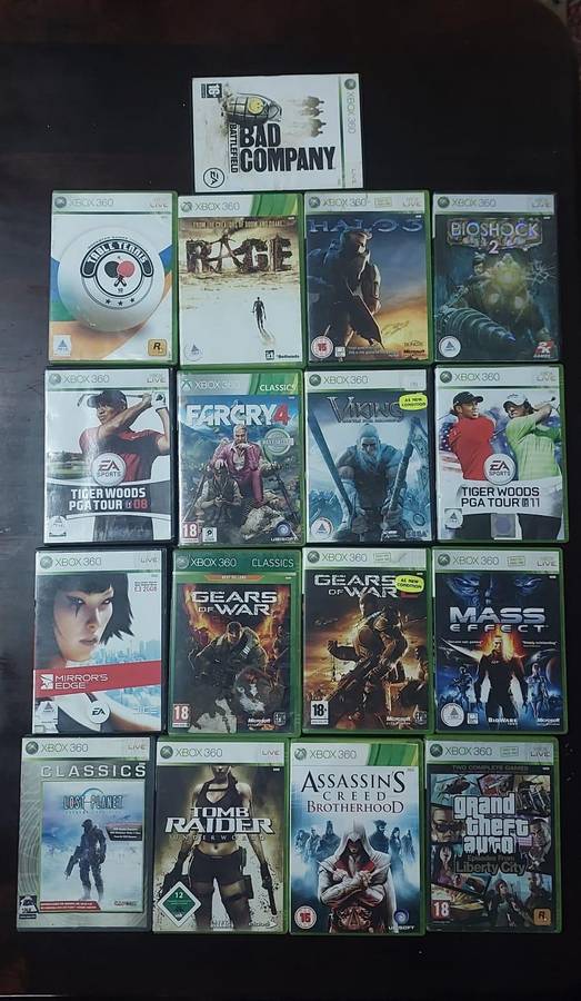 XBOX 360 GAMES X 17