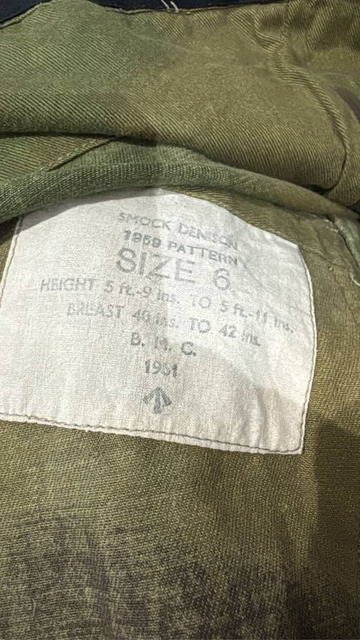 British para  denison smock airborne -R1 start