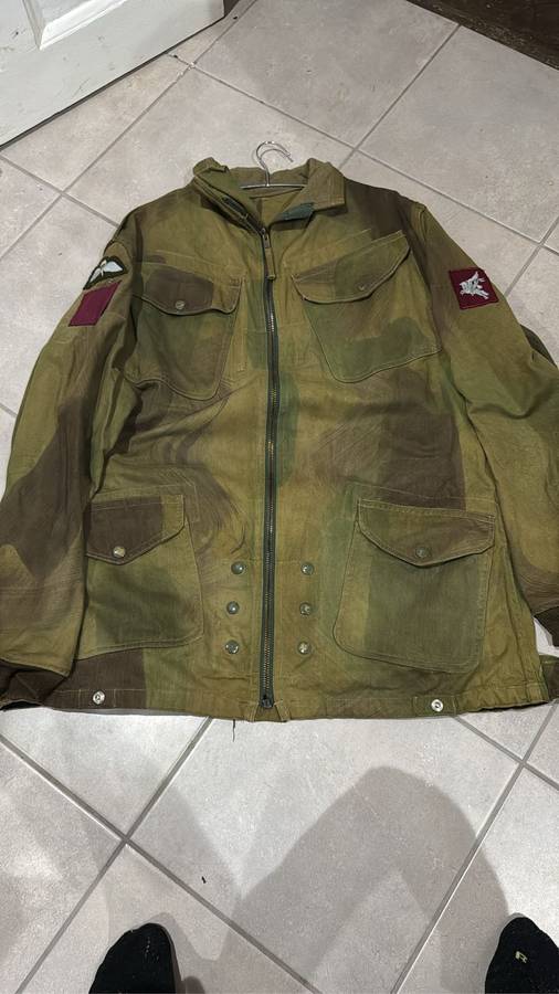 British para  denison smock airborne -R1 start