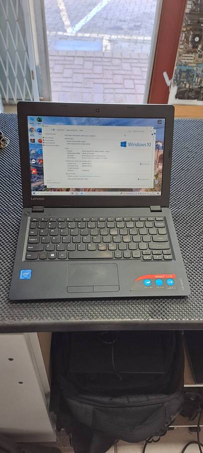 Small travel Lenovo laptop